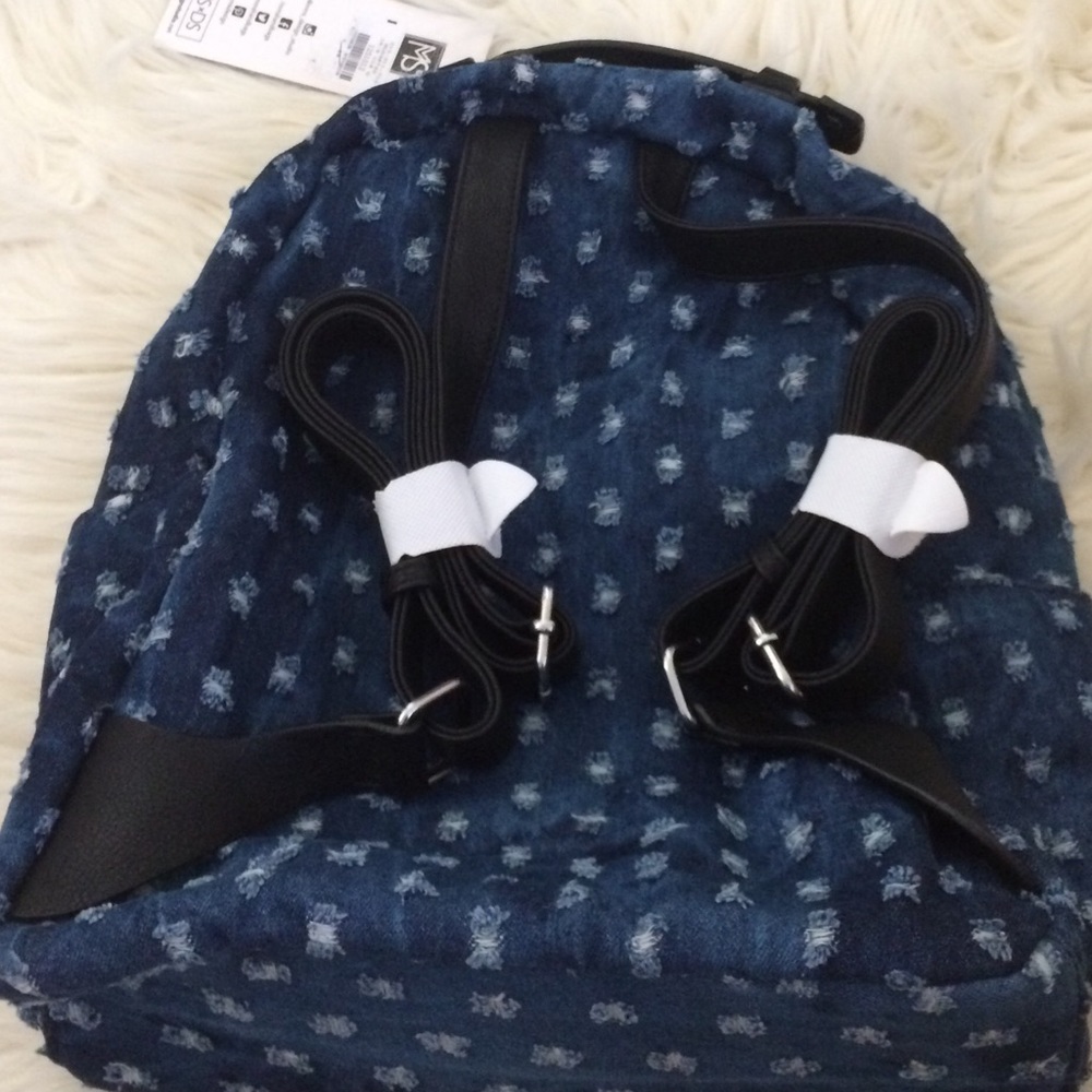 NWT MMS Design Studios Stone Washed Backpack - Picture 3 of 8